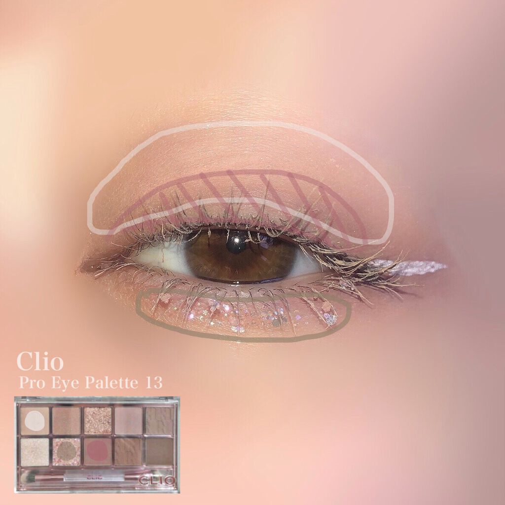 プロ アイ パレット/CLIO/アイシャドウパレットを使ったクチコミ(2枚目)