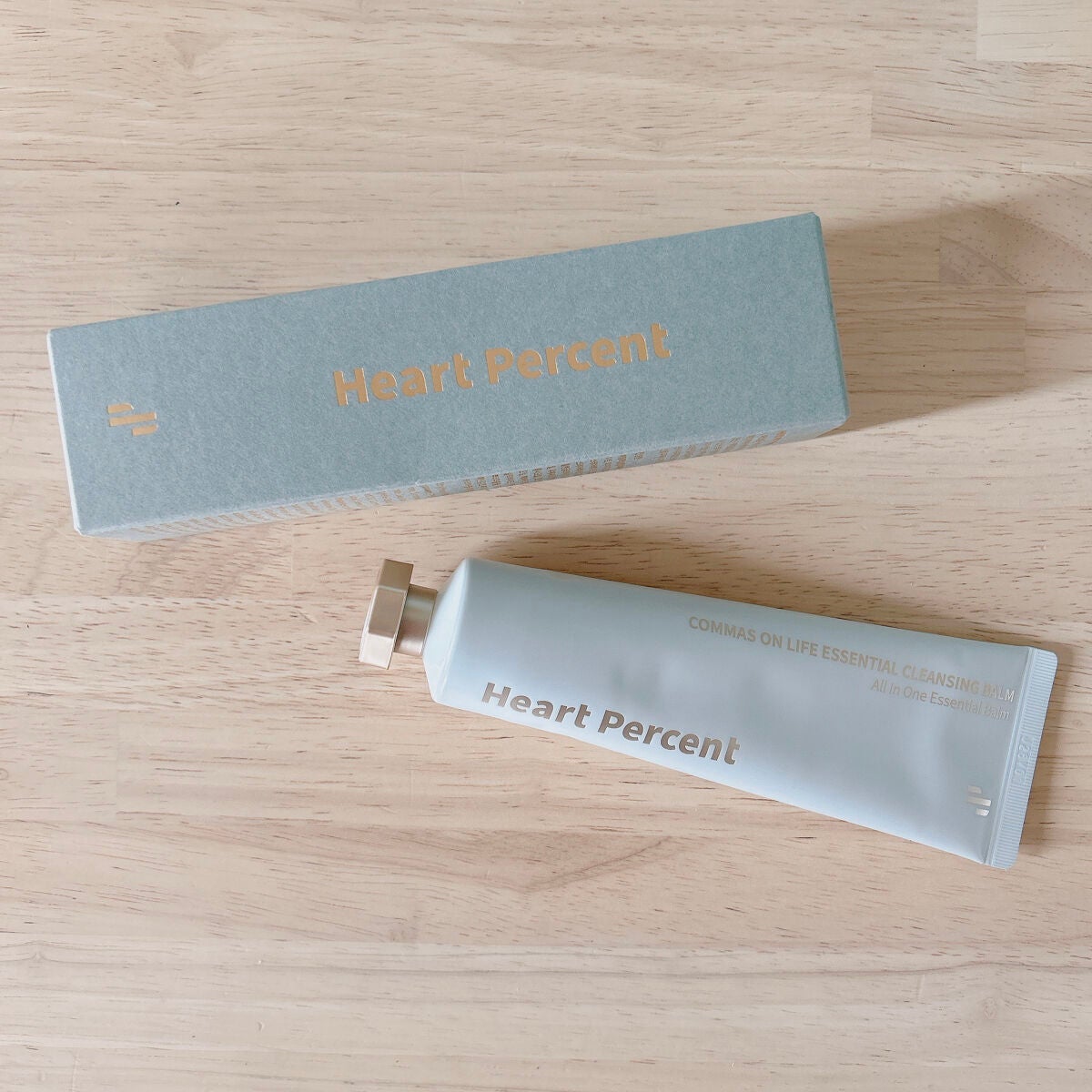 コンマス オン ライフ エッセンシャル クレンジング バーム/Heart Percent/クレンジングバームを使ったクチコミ(1枚目)