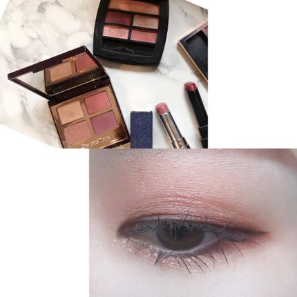 あゆみ on LIPS 「・\#todaysmake/・アイシャドウ☑@charlott..」(2枚目)