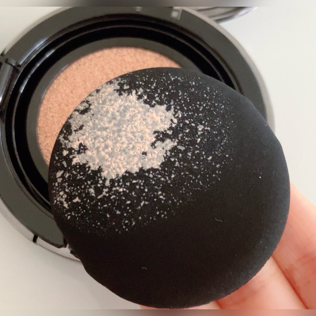 ハイパーカバーフィットクッション グラファイト/APRILSKIN/クッションファンデーションを使ったクチコミ(4枚目)