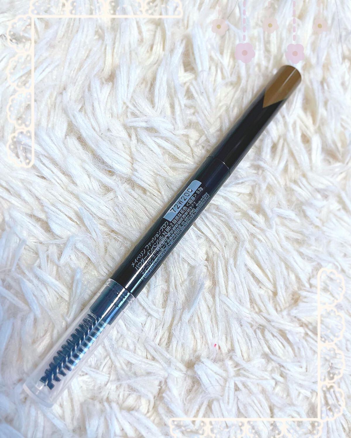 ファッションブロウ パウダーインペンシル N/MAYBELLINE NEW YORK/アイブロウペンシルを使ったクチコミ（3枚目）