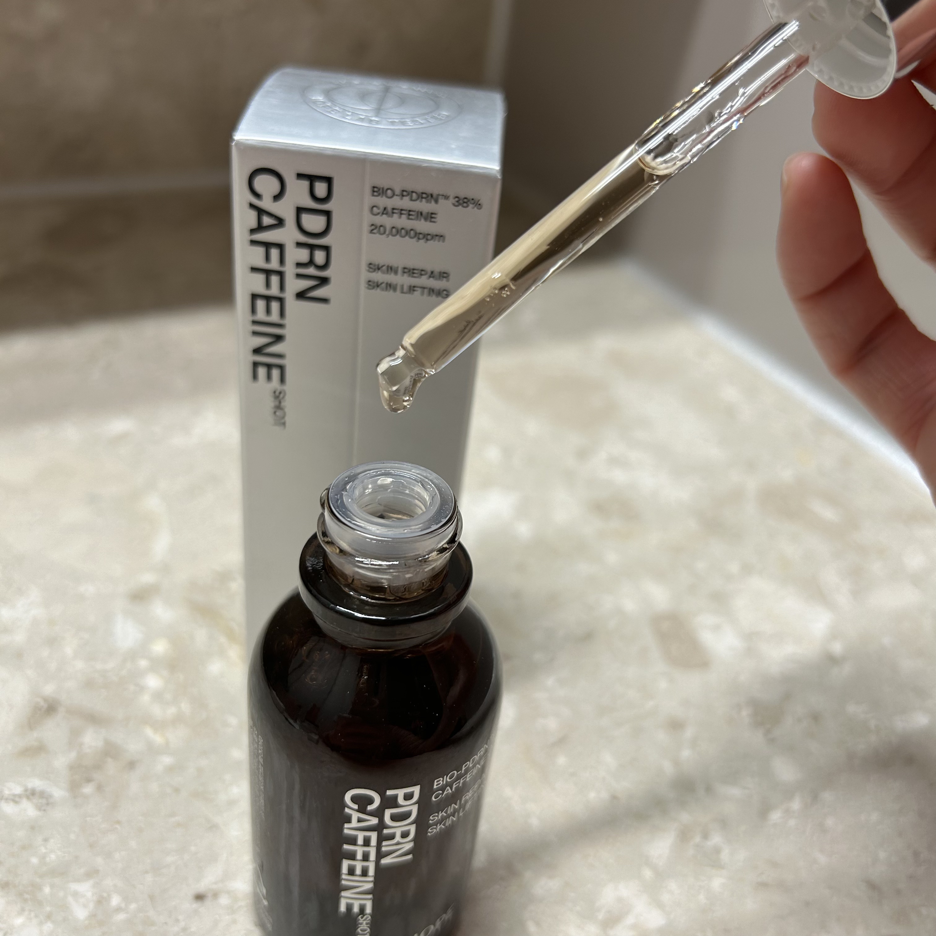 PDRNカフェインショット/IOPE/美容液を使ったクチコミ（2枚目）