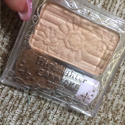 ハイライター/キャンメイク/パウダーハイライトを使ったクチコミ(1枚目)