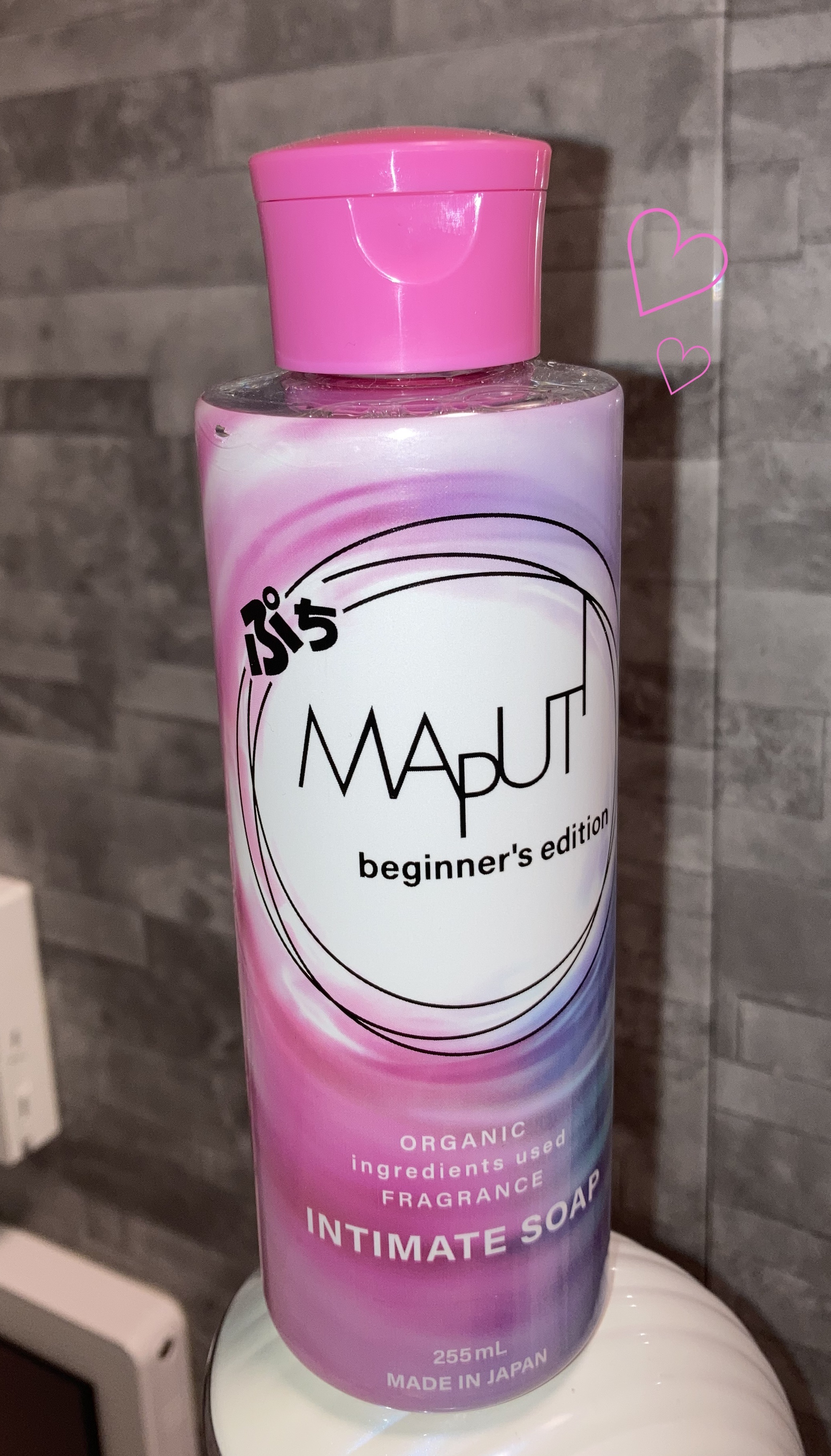 ぷちMAPUTI オーガニックフレグランスインティメイトソープ/MAPUTI/デリケートゾーンケアを使ったクチコミ（1枚目）