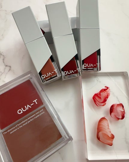 ザグラスタトゥーティント/QUA-T/リップティントを使ったクチコミ(8枚目)