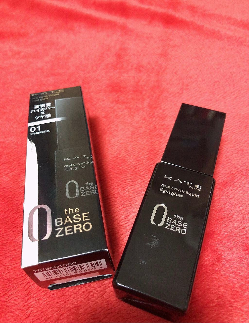 リアルカバーリキッド(ライトグロウ)/KATE/リキッドファンデーションを使ったクチコミ(1枚目)