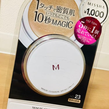 M クッションファンデーション(マット)/MISSHA/クッションファンデーションを使ったクチコミ（1枚目）