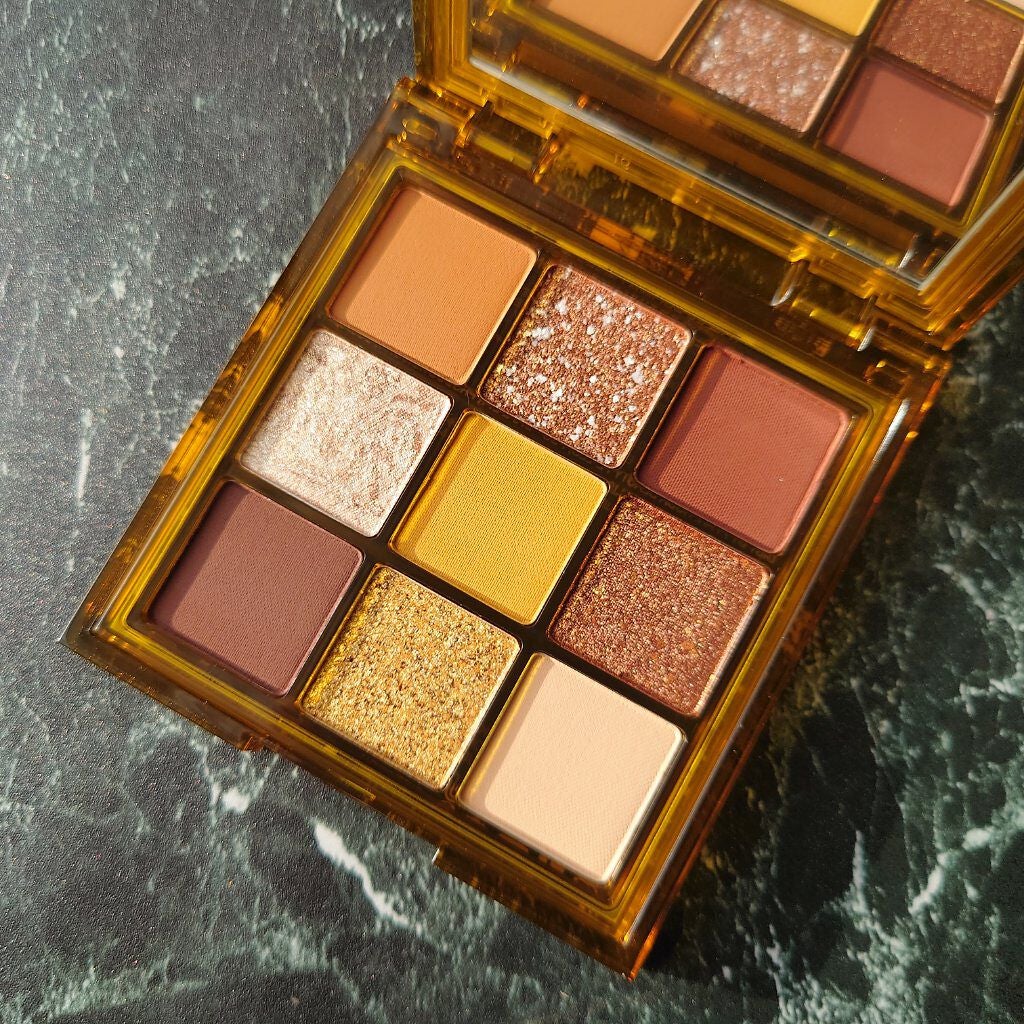 Obsessions Eyeshadow Palette/Huda Beauty/アイシャドウパレットを使ったクチコミ(3枚目)