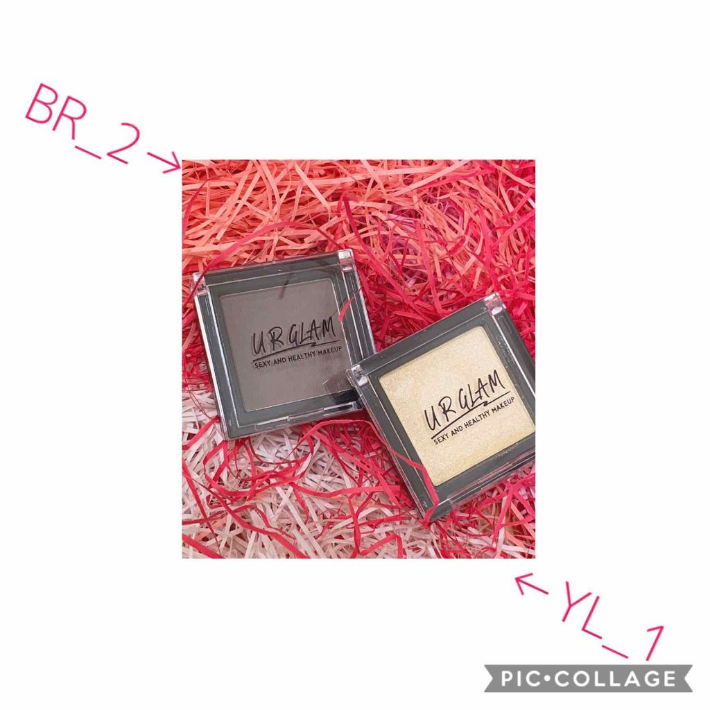 UR GLAM SELECT EYES/U R GLAM/単色アイシャドウを使ったクチコミ(1枚目)