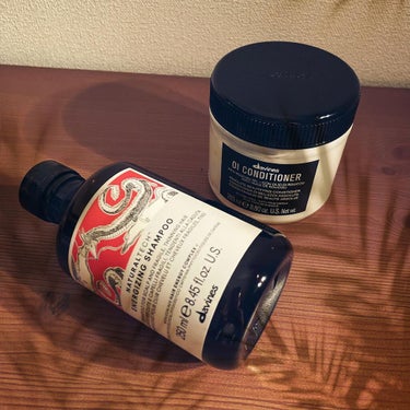 ダヴィネス オイシャンプー／オイコンディショナーのクチコミ「@davinesjapan 
お気に入りヘアケア

ナチュラルテックシャンプー〈E〉
頭皮を健.....」（1枚目）