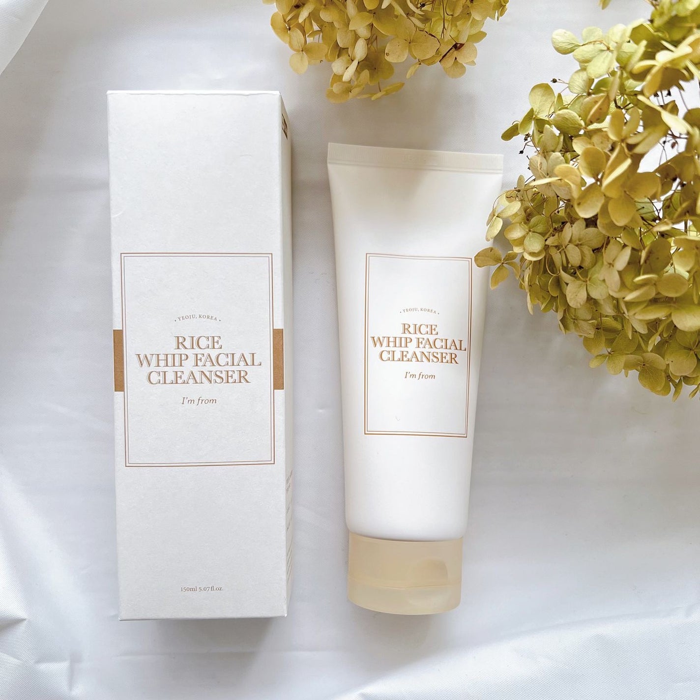 ライスホイップフェイシャルクレンザー/I'm from/洗顔フォームを使ったクチコミ(1枚目)