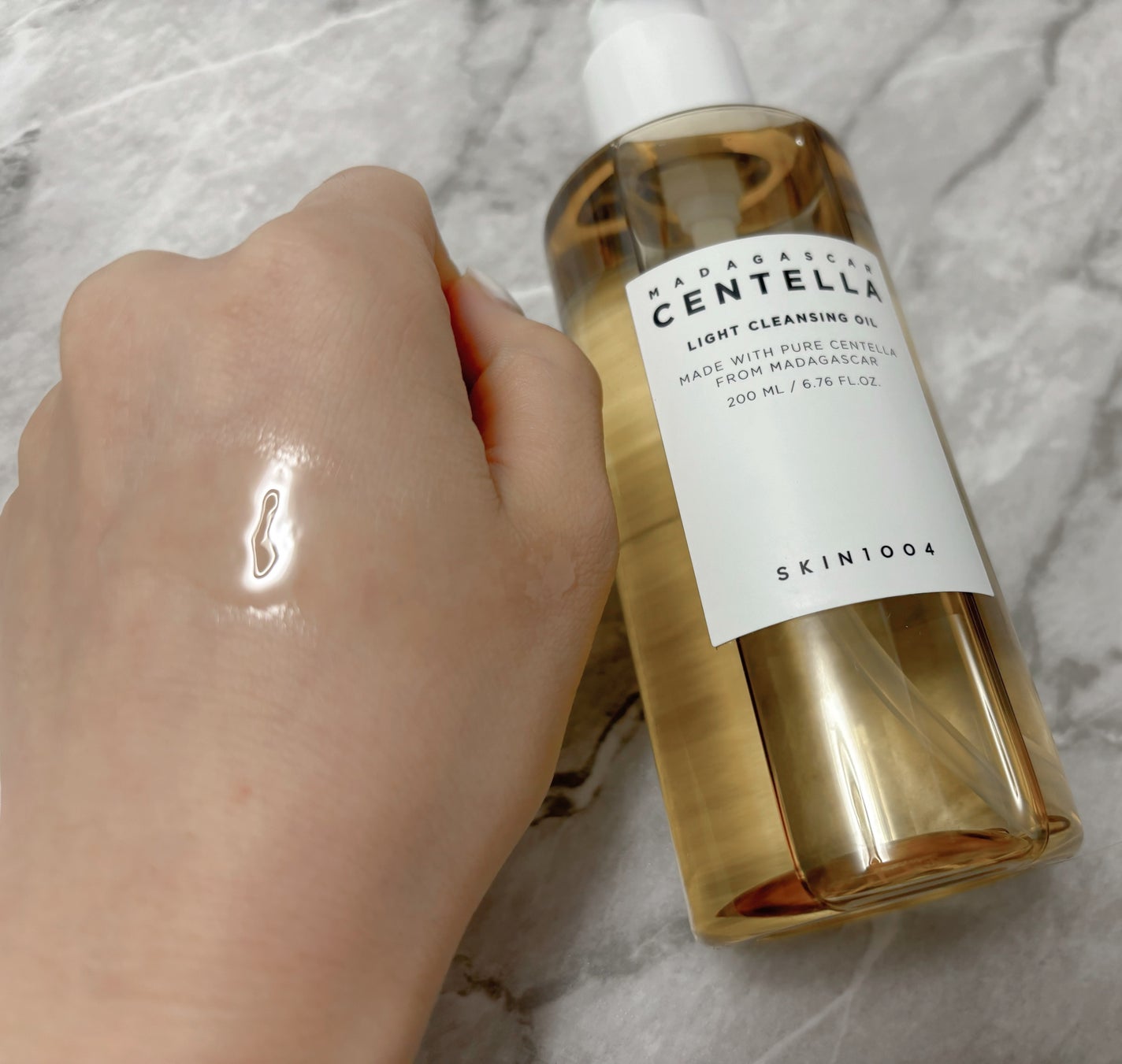 センテラ ライトクレンジングオイル/SKIN1004/オイルクレンジングを使ったクチコミ(2枚目)