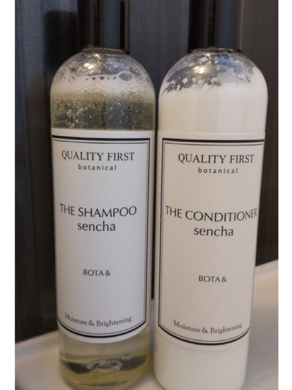 ボタアンド ザ シャンプー &lt;sencha&gt;/クオリティファースト/市販シャンプーを使ったクチコミ（1枚目）