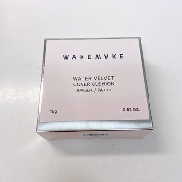 WAKEMAKE ウォーターベルベットカバークッションのクチコミ「\WAKEMAKE ウォーターベルベットカバークッション/

22　ニュートラル

SPF50.....」（3枚目）