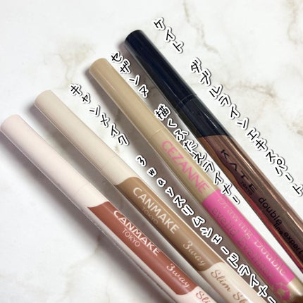 3wayスリムシェードライナー/キャンメイク/リキッドアイライナーを使ったクチコミ(2枚目)