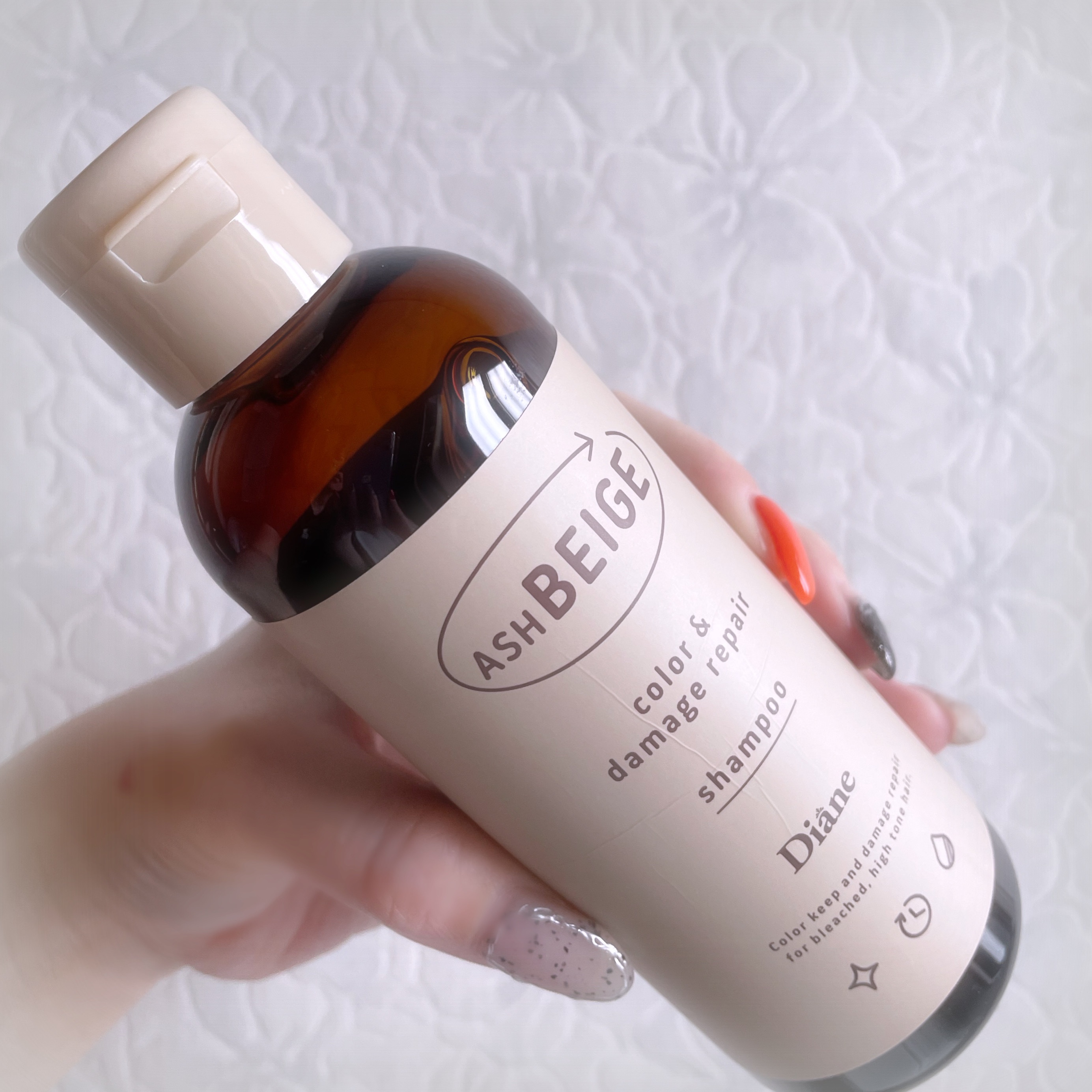 カラーシャンプー＆トリートメント トリートメント アッシュベージュ/ダイアン/市販シャンプーを使ったクチコミ（2枚目）