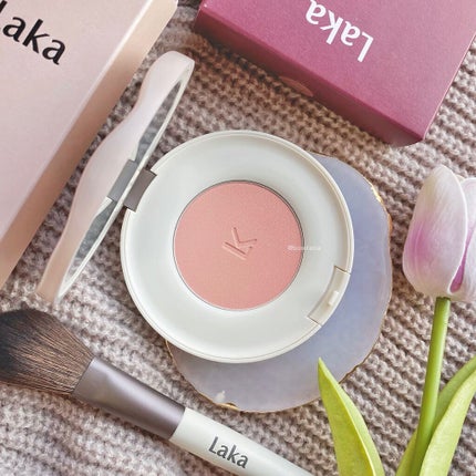バイタルシアーブラッシャー/Laka/パウダーチークを使ったクチコミ(8枚目)