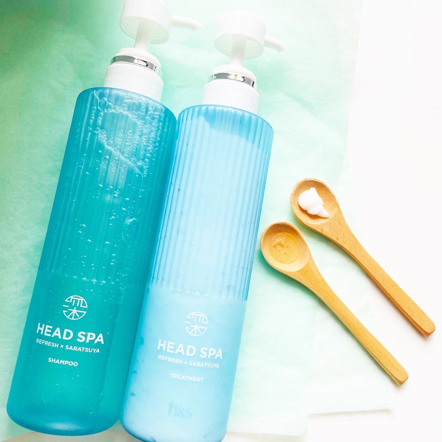 リフレッシュ × さらつや シャンプー/トリートメント/h&s/市販シャンプーを使ったクチコミ(2枚目)