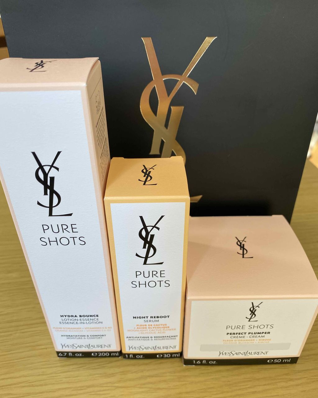 ピュアショット ナイト リチャージセラム/YVES SAINT LAURENT BEAUTE/美容液を使ったクチコミ（1枚目）