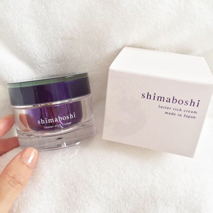 ラスターリッチクリーム/shimaboshi/フェイスクリームを使ったクチコミ(1枚目)