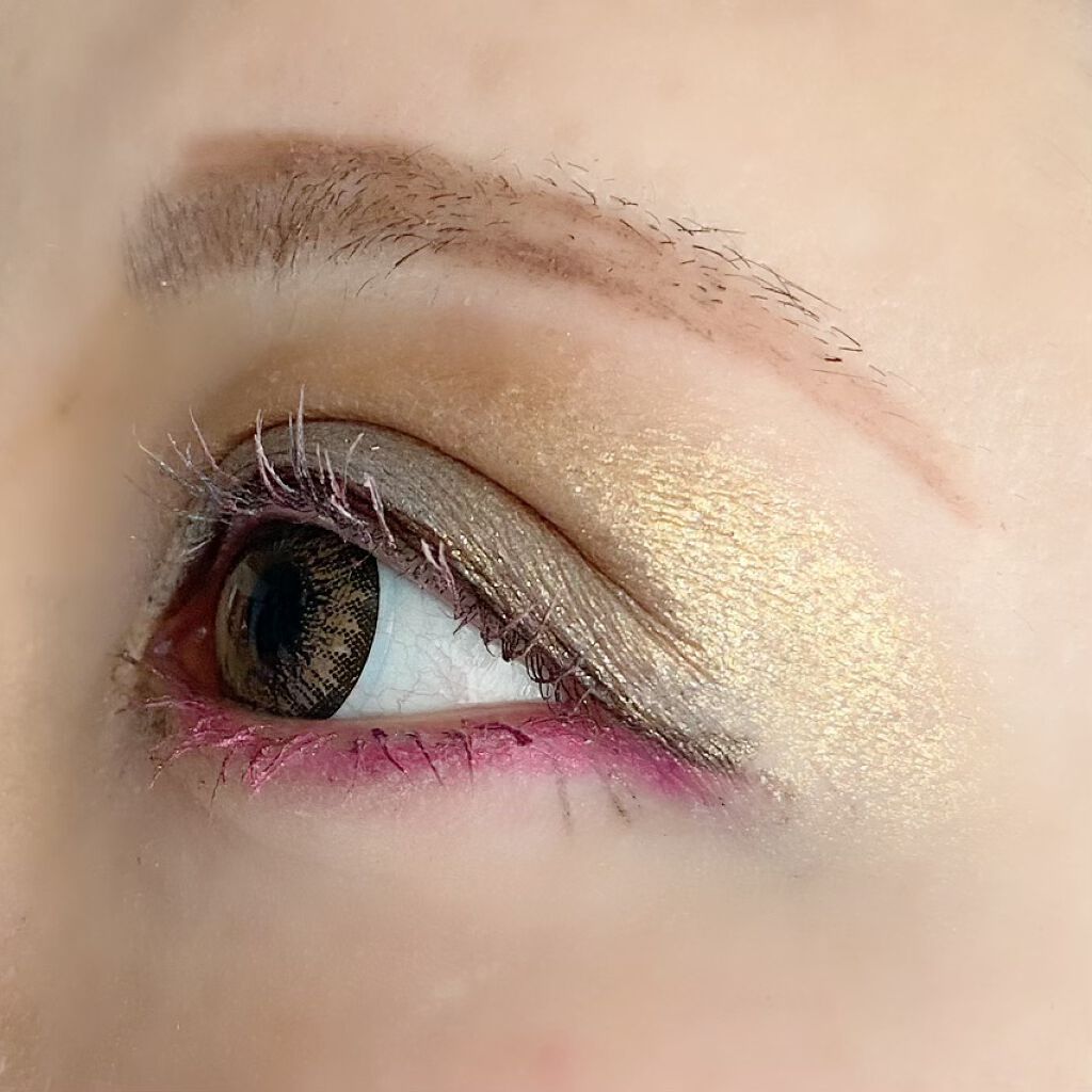 オンブル プルミエール ラック 17 オー ヌワール/CHANEL/リキッドアイシャドウを使ったクチコミ（2枚目）