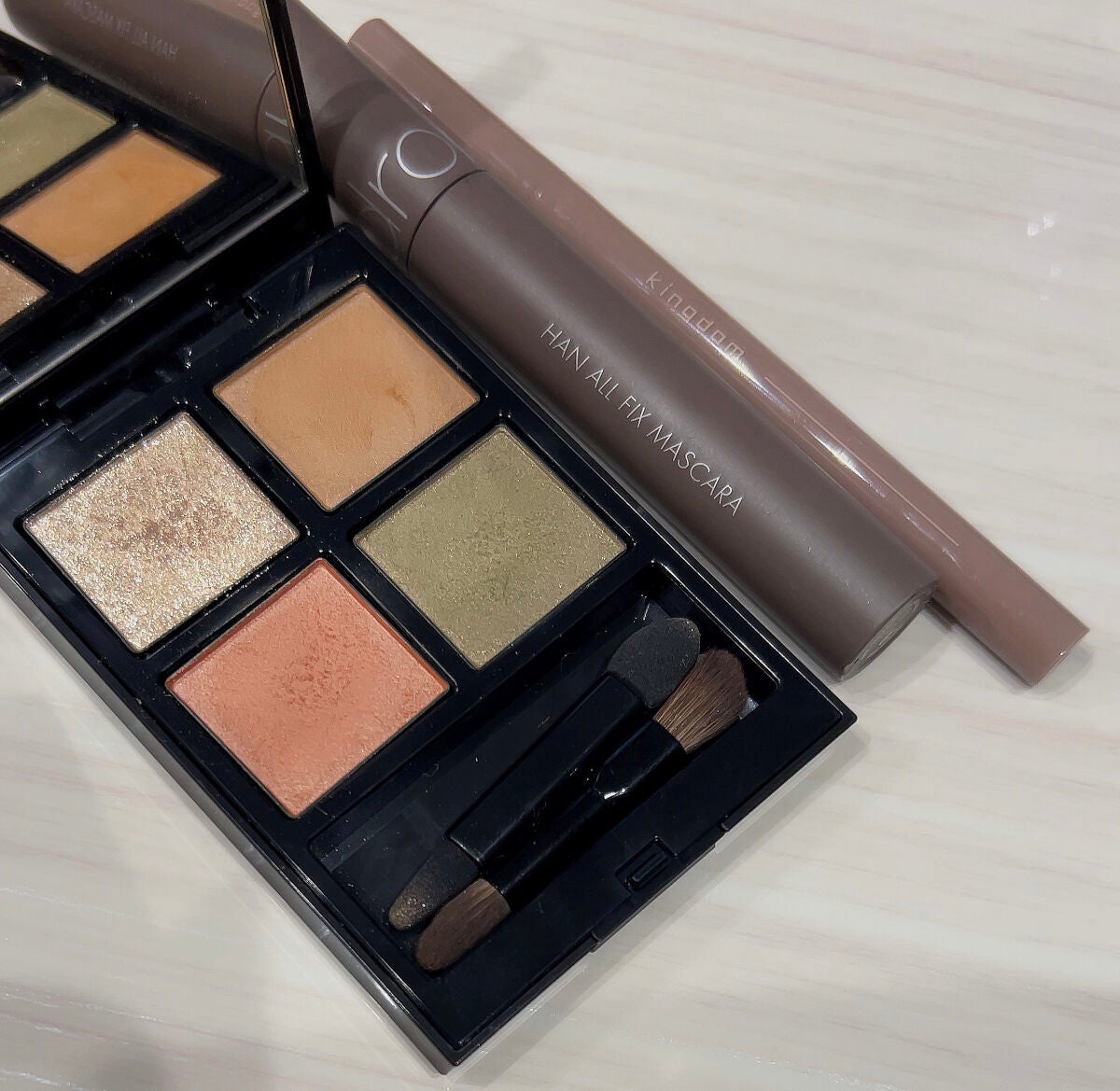 ハンオールフィックスマスカラ/rom&nd/マスカラを使ったクチコミ(2枚目)