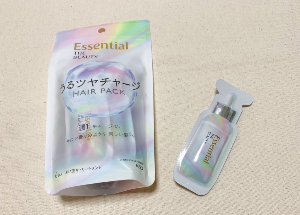 ザビューティ 髪のキメ美容素髪を守る バリアシャンプー/コンディショナー/エッセンシャル/シャンプー・コンディショナーを使ったクチコミ(6枚目)