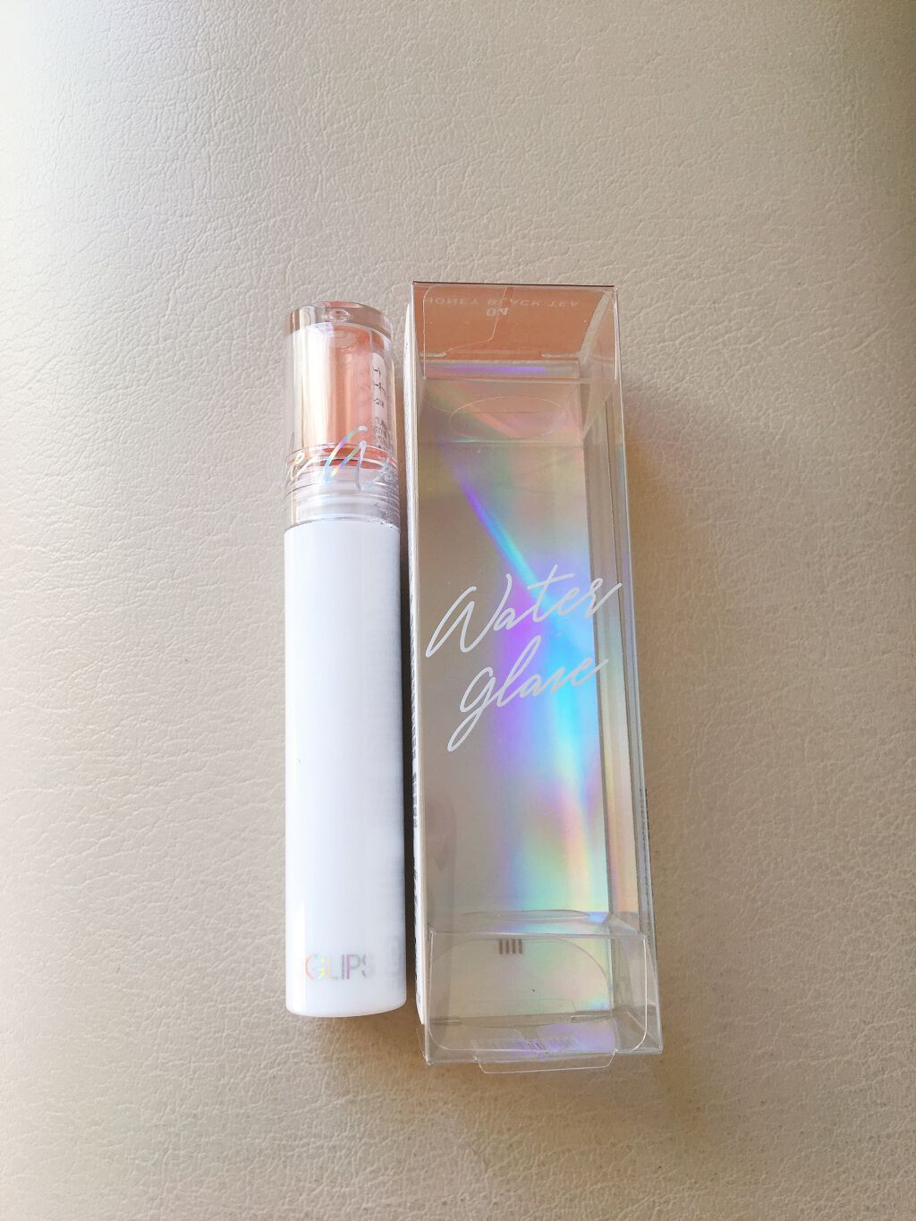 ウォーターグレーズティント 04 ハニーブラックティー/EGLIPS/リップティントを使ったクチコミ（1枚目）