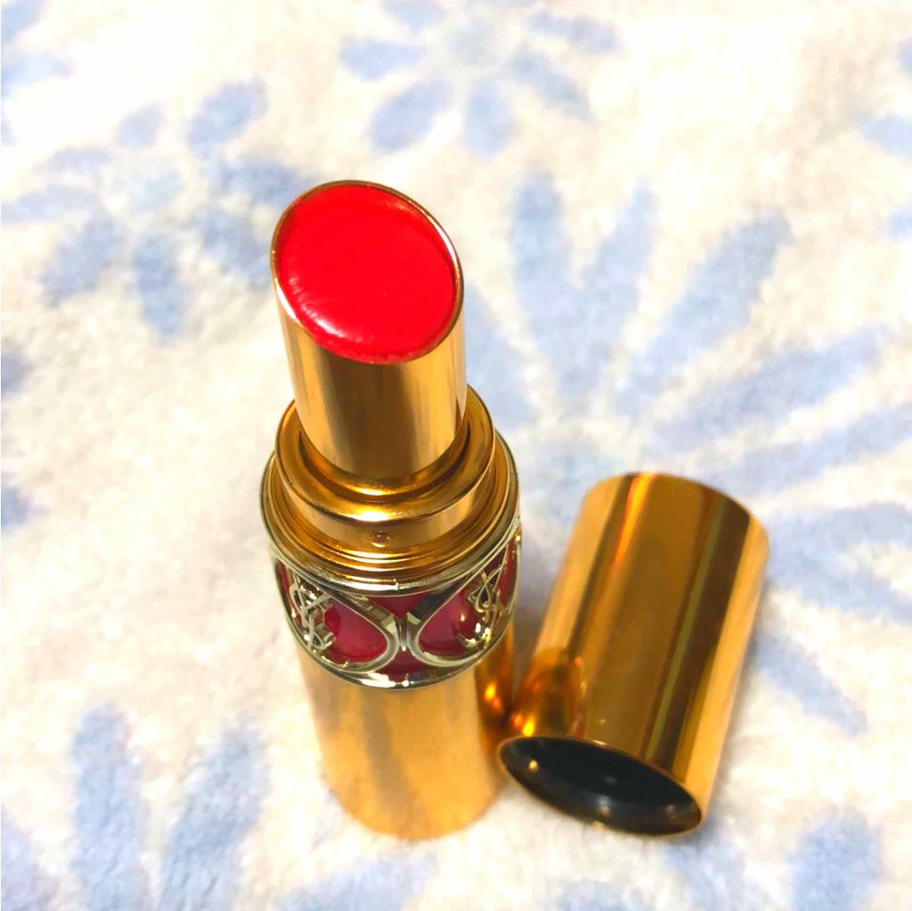ルージュ ヴォリュプテ シャイン/YVES SAINT LAURENT BEAUTE/口紅を使ったクチコミ（1枚目）