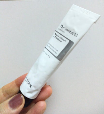 RXザ・レチノール0.1クリーム/COSRX/フェイスクリームを使ったクチコミ(1枚目)