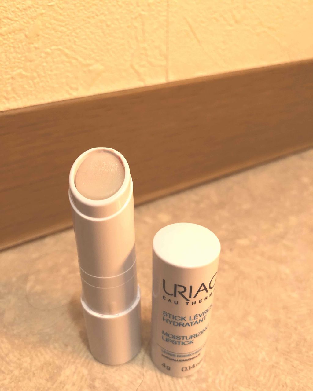 モイストリップ(バニラの香り)/ユリアージュ/リップクリームを使ったクチコミ(2枚目)
