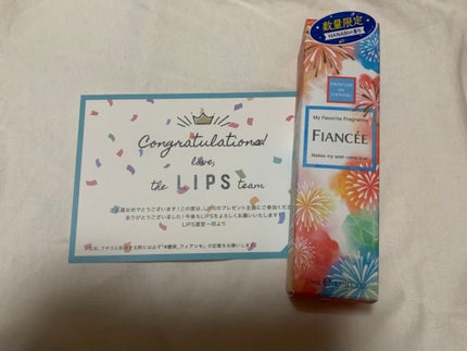 ボディミスト HANABI /フィアンセ/香水(レディース)を使ったクチコミ(1枚目)