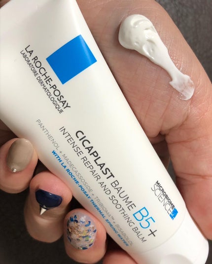 シカプラスト リペアクリーム B5+	/ラ ロッシュ ポゼ/フェイスクリームを使ったクチコミ(2枚目)