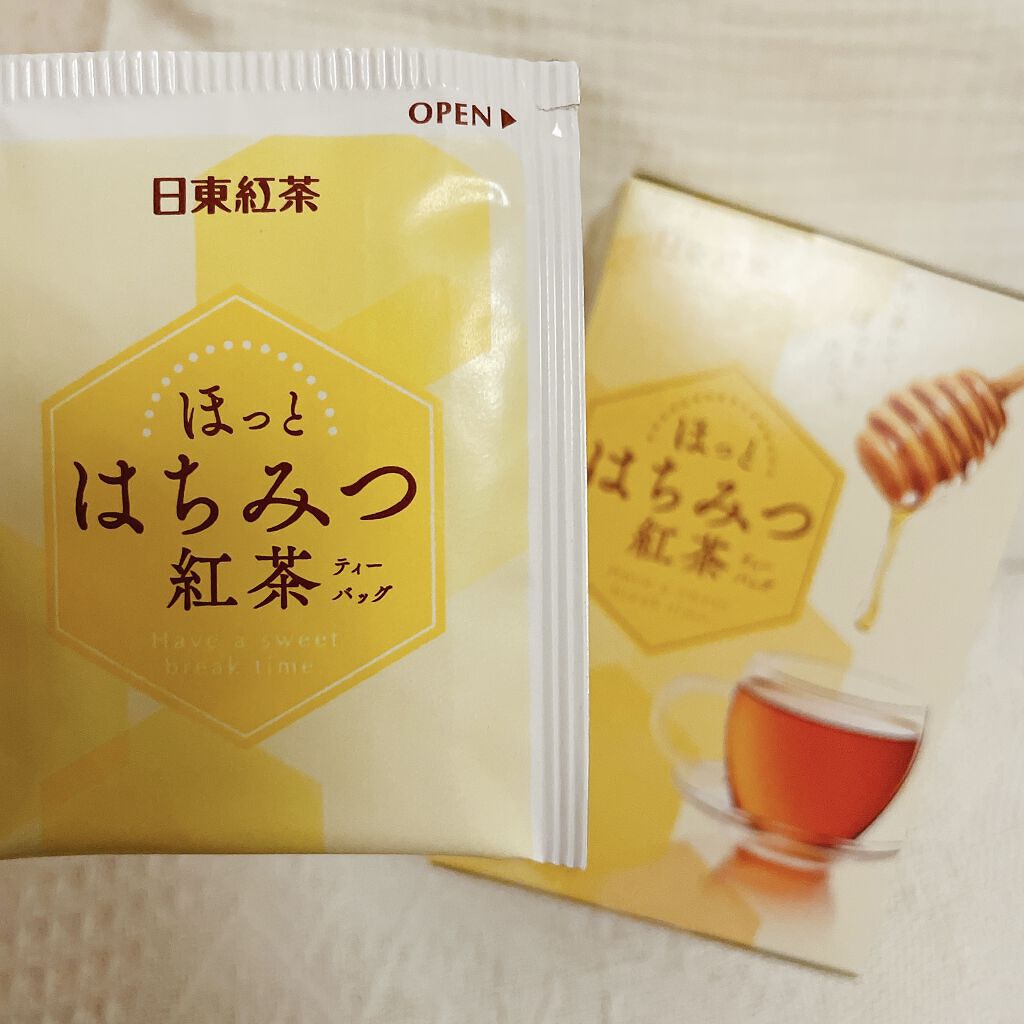 ほっとはちみつ紅茶 ティーバッグ/日東紅茶/ドリンクを使ったクチコミ（2枚目）
