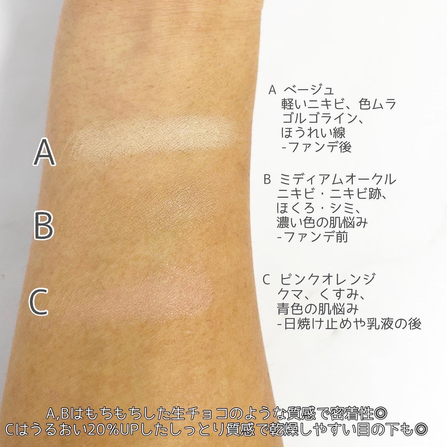 TIMAGE クリーミーコンシーラーパレット/TIMAGE/パレットコンシーラーを使ったクチコミ(4枚目)