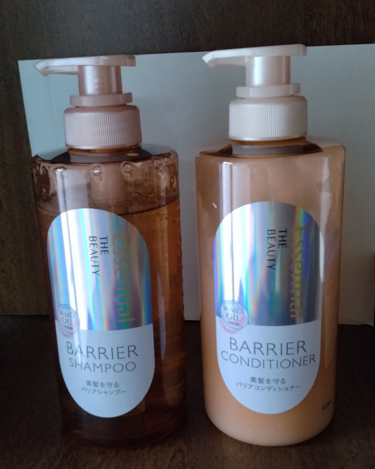 ザビューティ 髪のキメ美容素髪を守る バリアシャンプー/コンディショナー/エッセンシャル/シャンプー・コンディショナーを使ったクチコミ(1枚目)