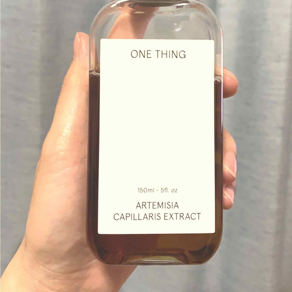カワラヨモギ化粧水/ONE THING/化粧水を使ったクチコミ（1枚目）
