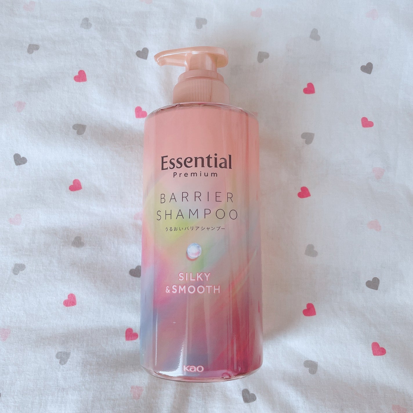 エッセンシャルプレミアム バリアシャンプー・コンディショナー シルキー&スムース/エッセンシャル/市販シャンプーを使ったクチコミ(1枚目)