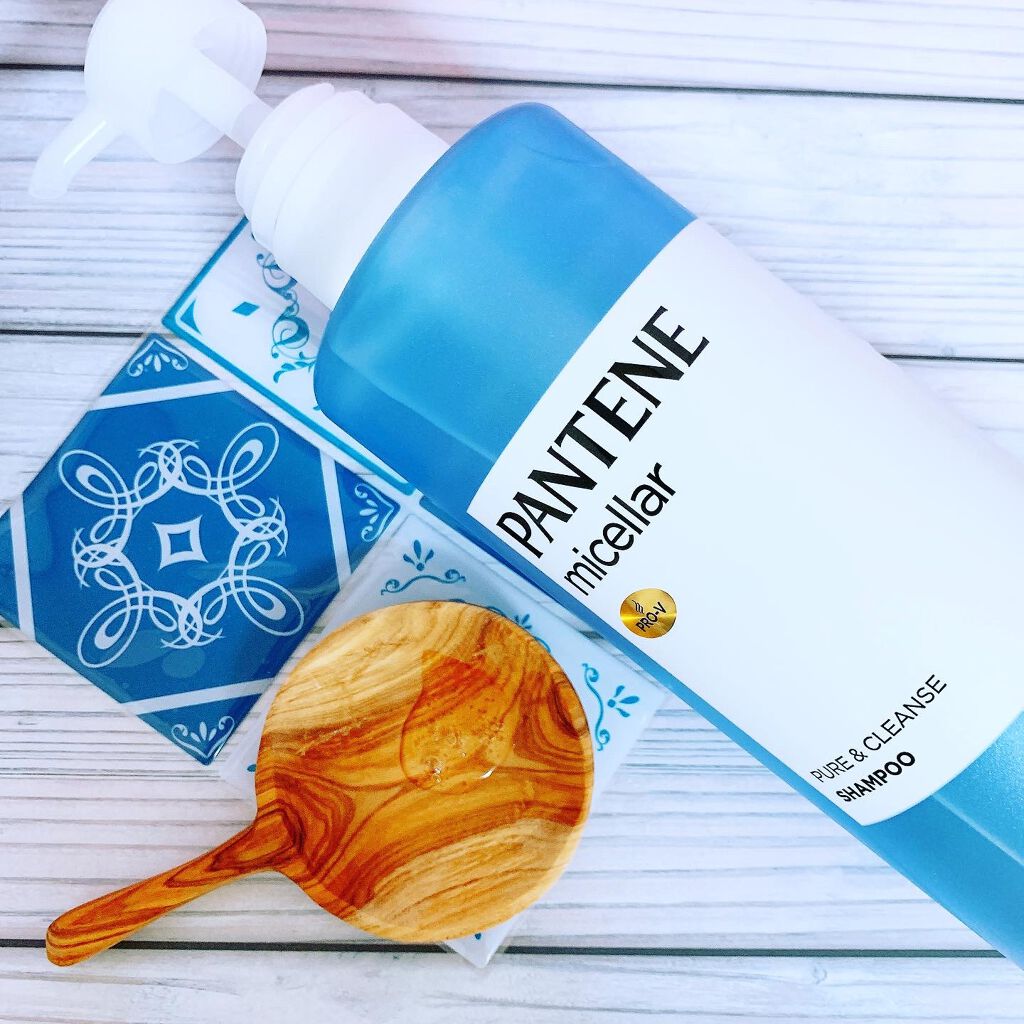 PRO-V ミセラー ピュア＆クレンズ ノンシリコンシャンプー/トリートメント トリートメント本体/パンテーン/市販シャンプーを使ったクチコミ（2枚目）