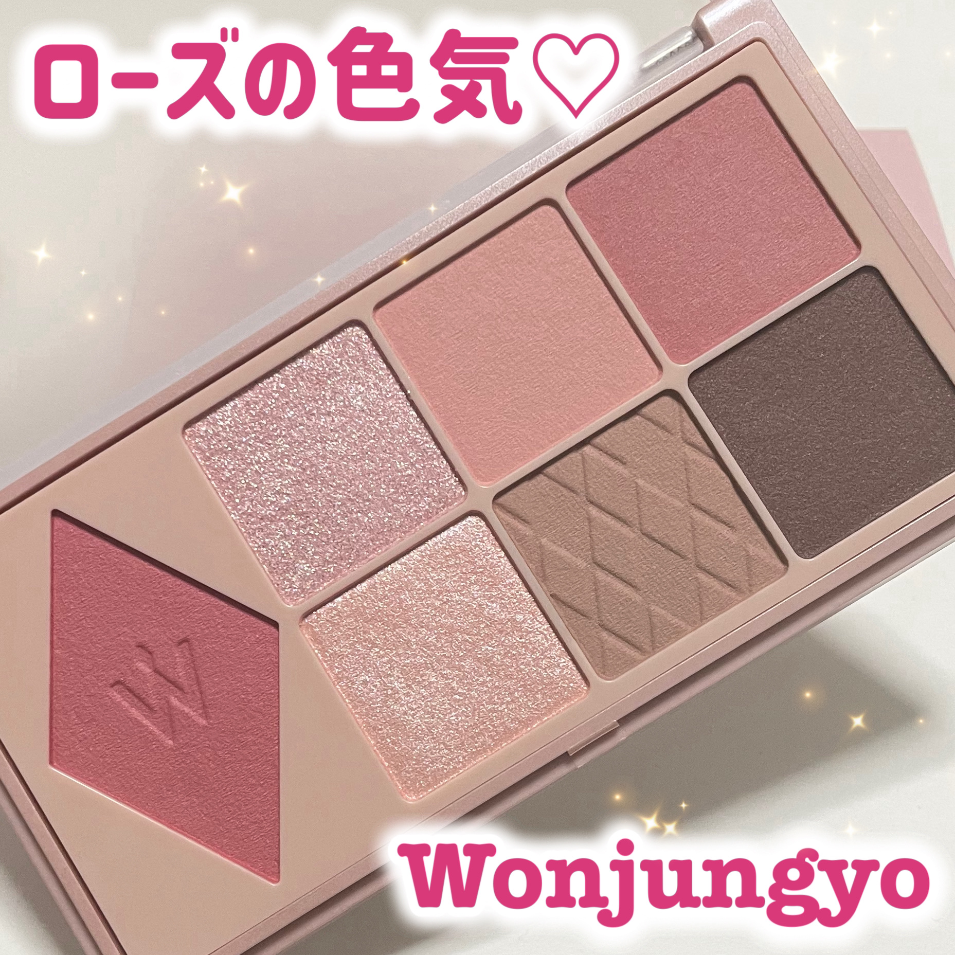 ウォンジョンヨ Ｗ デイリームードアップパレット /Wonjungyo/アイシャドウパレットを使ったクチコミ（1枚目）