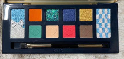 アリスドリームランドシリーズ 12色アイシャドウパレット(ZEESEA×大英博物館)/ZEESEA/アイシャドウパレットを使ったクチコミ(3枚目)