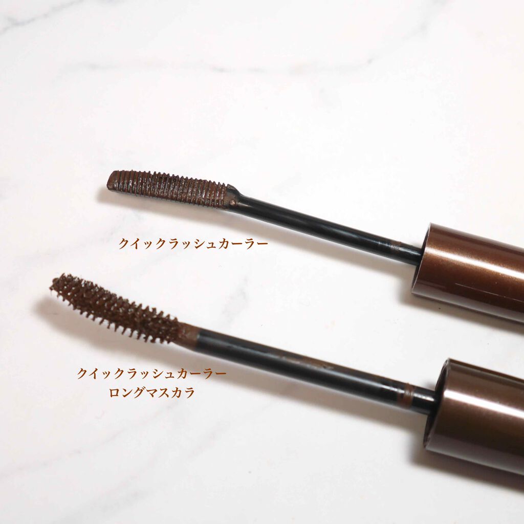 クイックラッシュカーラー　ロングマスカラ/キャンメイク/マスカラを使ったクチコミ（2枚目）