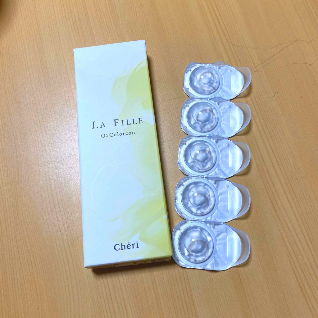 LA FILLE (ラ・フィーユ)/LA FILLE/カラーコンタクトレンズを使ったクチコミ（1枚目）