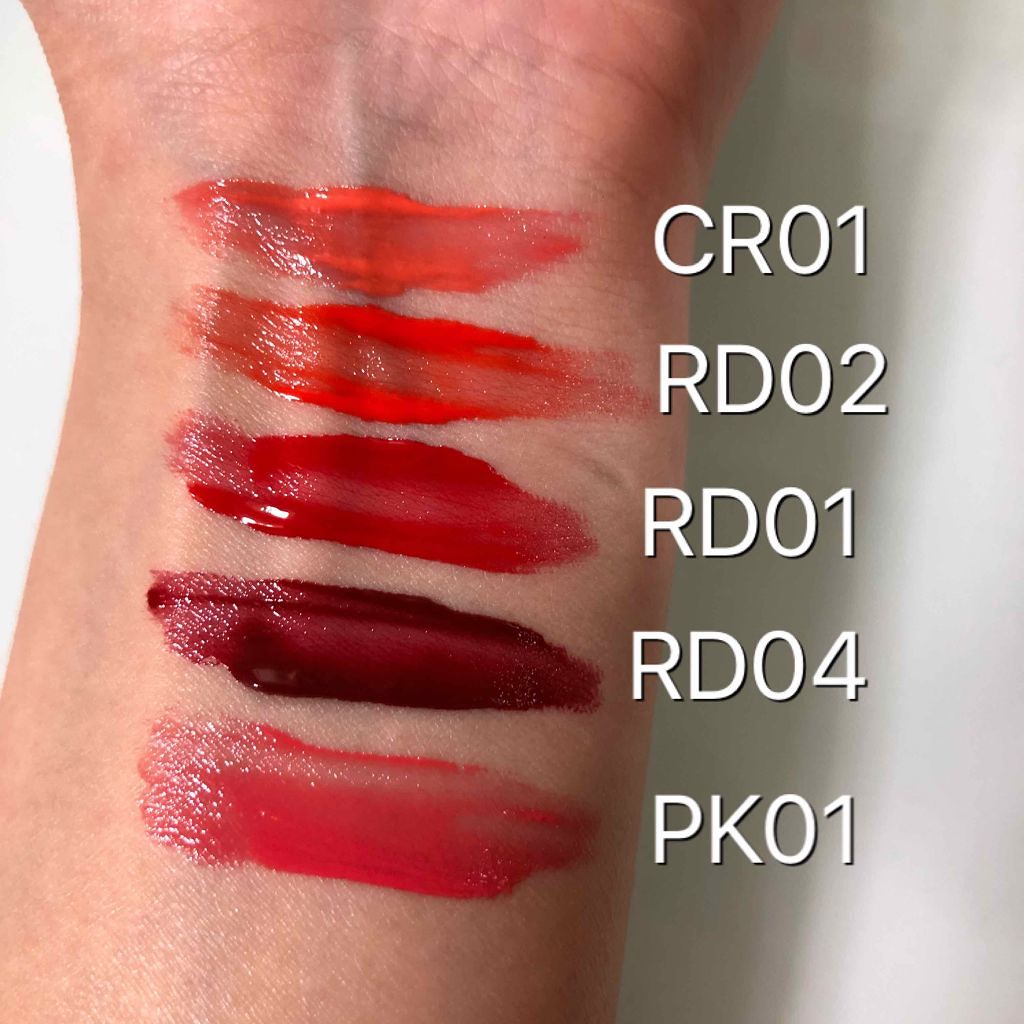 アピュー ウォーターライト ティント/A’pieu/リップティントを使ったクチコミ(1枚目)