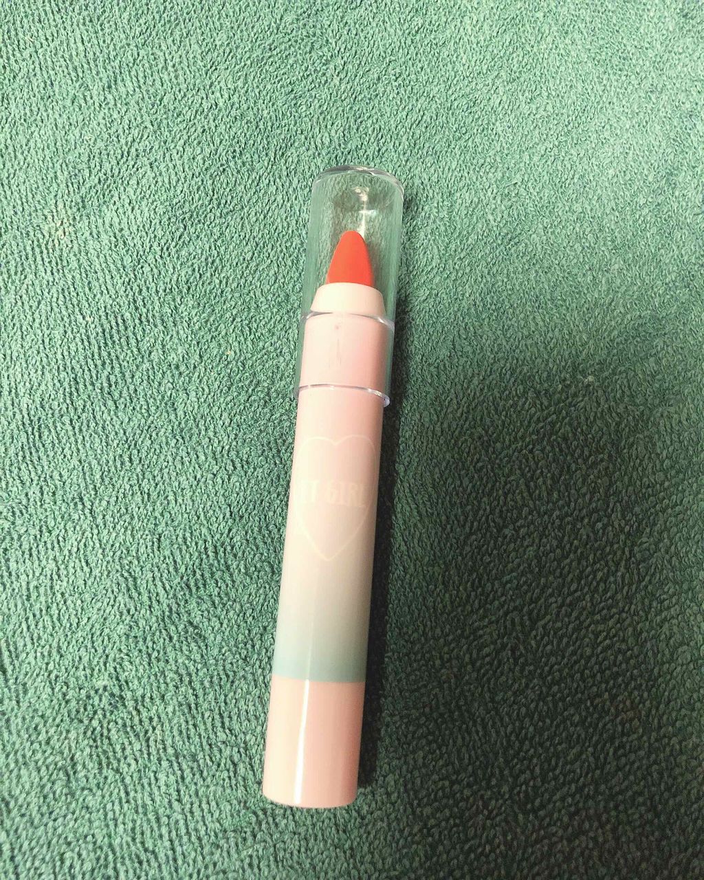 ダイソー×IT GIRL グリッタークレヨンリップ/DAISO/口紅を使ったクチコミ(1枚目)