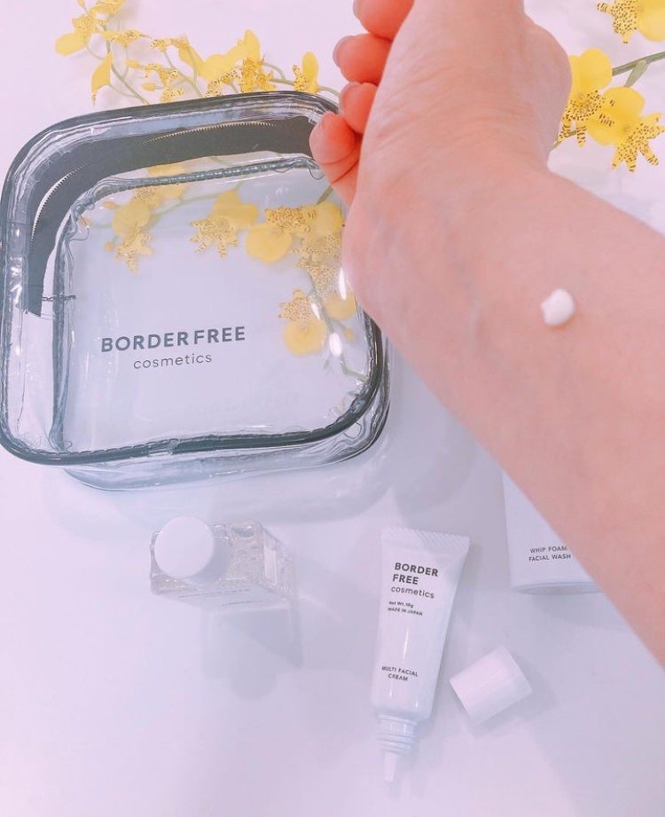 ミニサイズスキンケアセット/BORDER FREE cosmetics/トライアルキットを使ったクチコミ(2枚目)