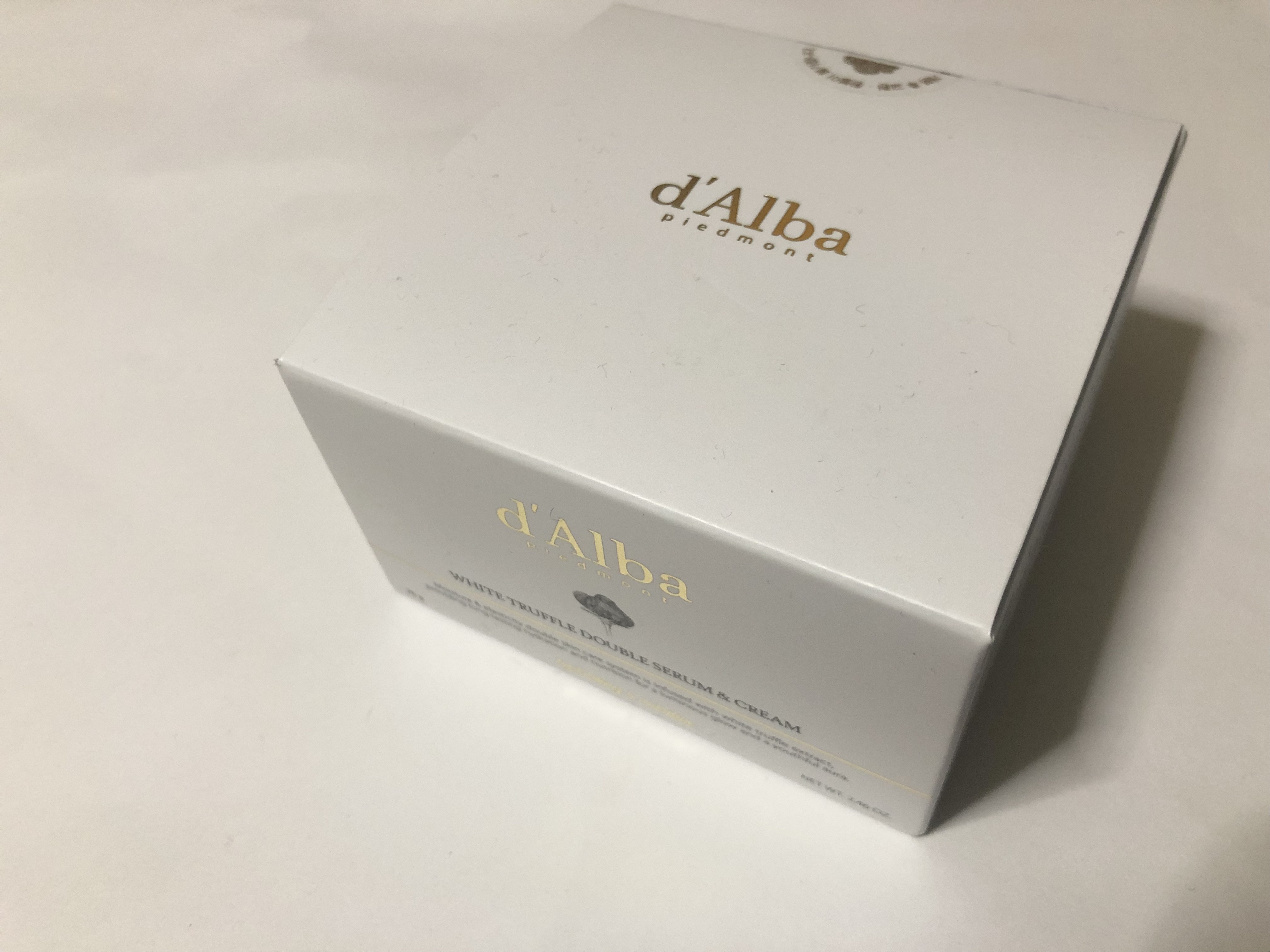 ホワイトトリュフダブルセラムアンドクリーム/ダルバ/フェイスクリームを使ったクチコミ（2枚目）