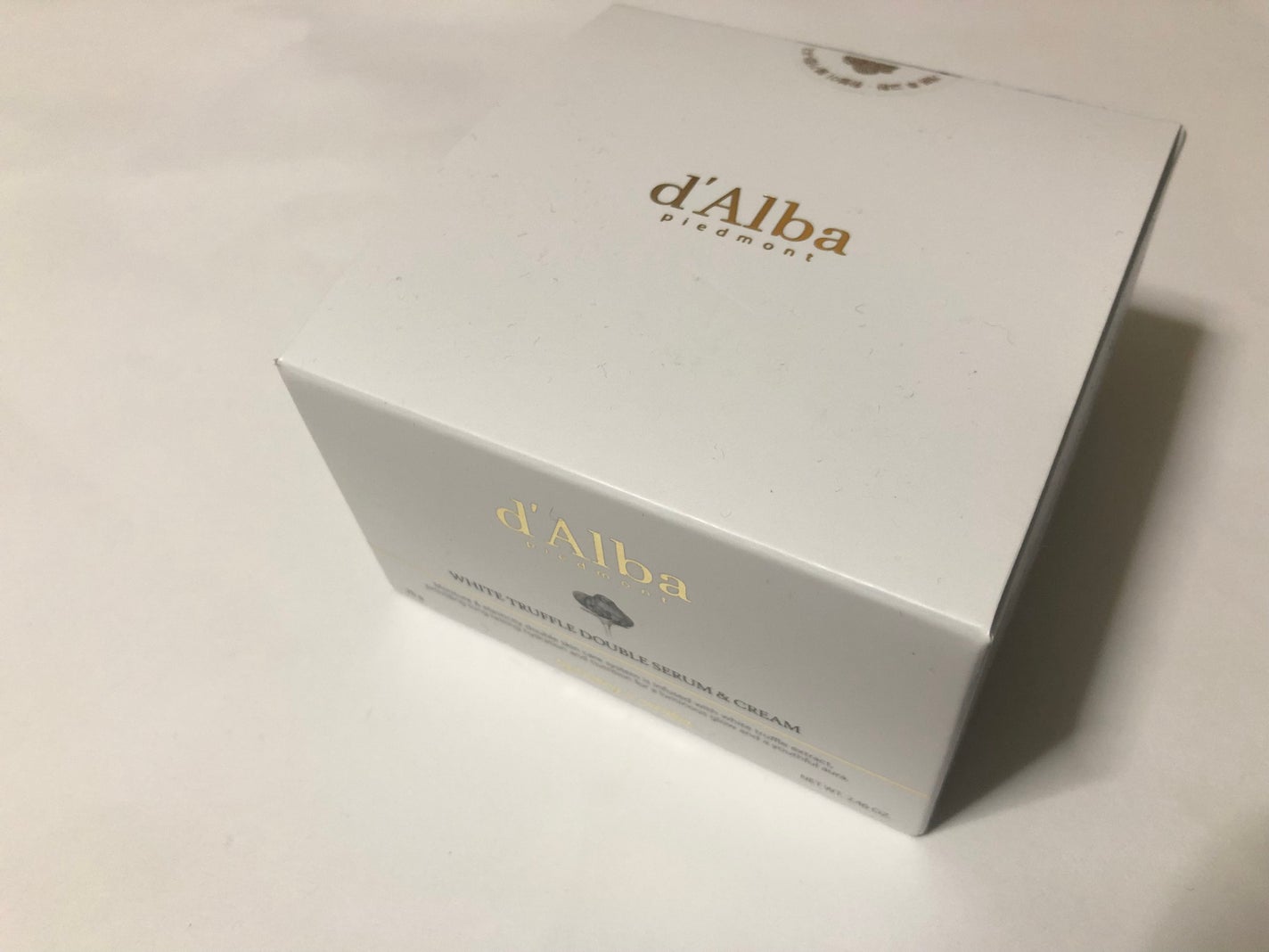 ホワイトトリュフダブルセラムアンドクリーム/ダルバ/フェイスクリームを使ったクチコミ(2枚目)