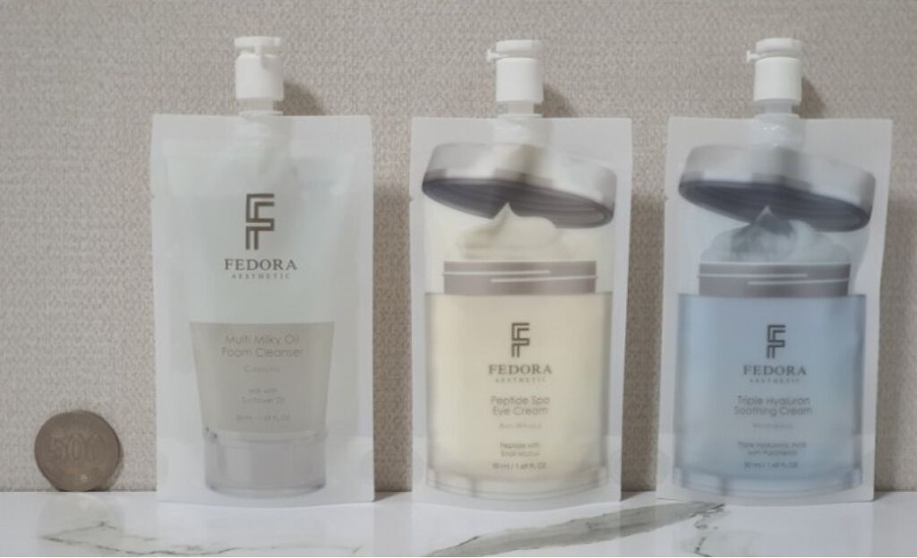  マルチミルキーオイルフォームクレンザー/FEDORA AESTHETIC/洗顔フォームを使ったクチコミ（2枚目）