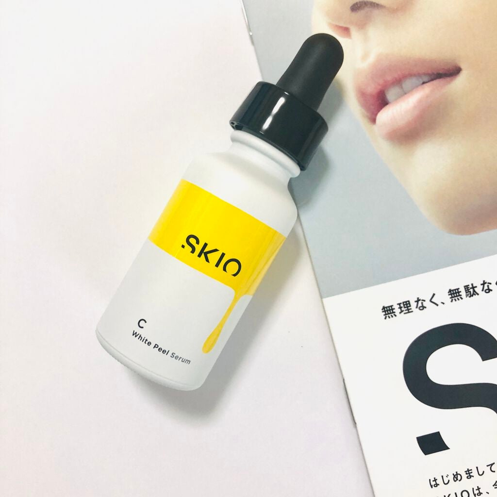 VC ホワイトピールセラム/SKIO/ブースター・導入液を使ったクチコミ(1枚目)